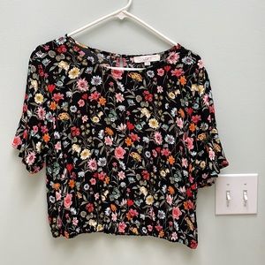 Loft floral blouse